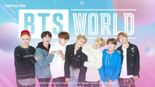 넷마블의 모바일 게임 'BTS월드(BTS WORLD)'가 오는 27일 출시된다.  넷마블 제공